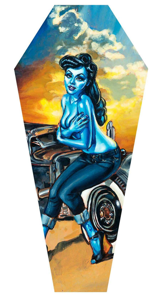 Black Market Art Company Notorious & Stretched Coffin Canvas Print - Black Market Art Company - Flyclothing LLC