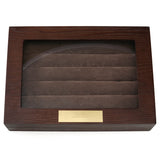 Espresso Cufflinks Collector's Case - 36 pairs