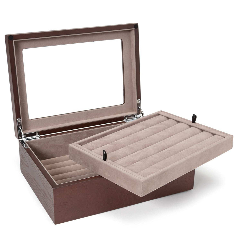 Espresso Cufflinks Collector's Case - 72 pairs - Cufflinks.com - Flyclothing LLC