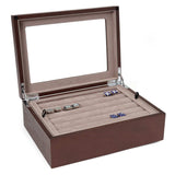 Espresso Cufflinks Collector's Case - 72 pairs - Cufflinks.com - Flyclothing LLC