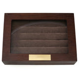 Espresso Cufflinks Collector's Case - 72 pairs - Cufflinks.com - Flyclothing LLC