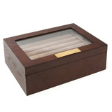 Espresso Cufflinks Collector's Case - 72 pairs - Cufflinks.com - Flyclothing LLC