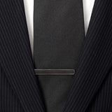 Gunmetal and Onyx Inlaid Tie Clip - Cufflinks.com - Flyclothing LLC