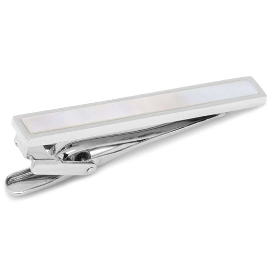 Mother of Pearl Inlaid Tie Clip - Cufflinks.com - Flyclothing LLC
