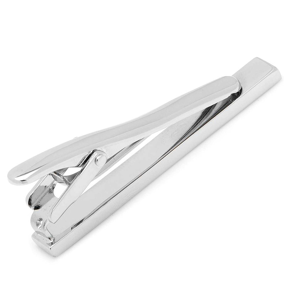 Navy Enamel Inlaid Tie Clip - Cufflinks.com - Flyclothing LLC