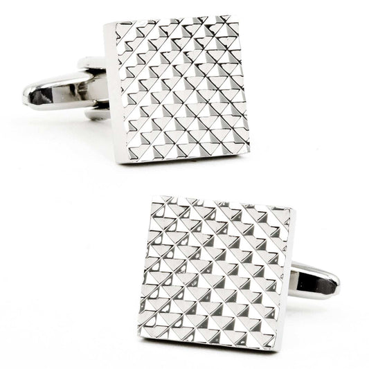 Apex Square Cufflinks - Cufflinks.com - Flyclothing LLC