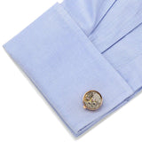 Rose Gold Watch Movement Cufflinks - Cufflinks.com - Flyclothing LLC