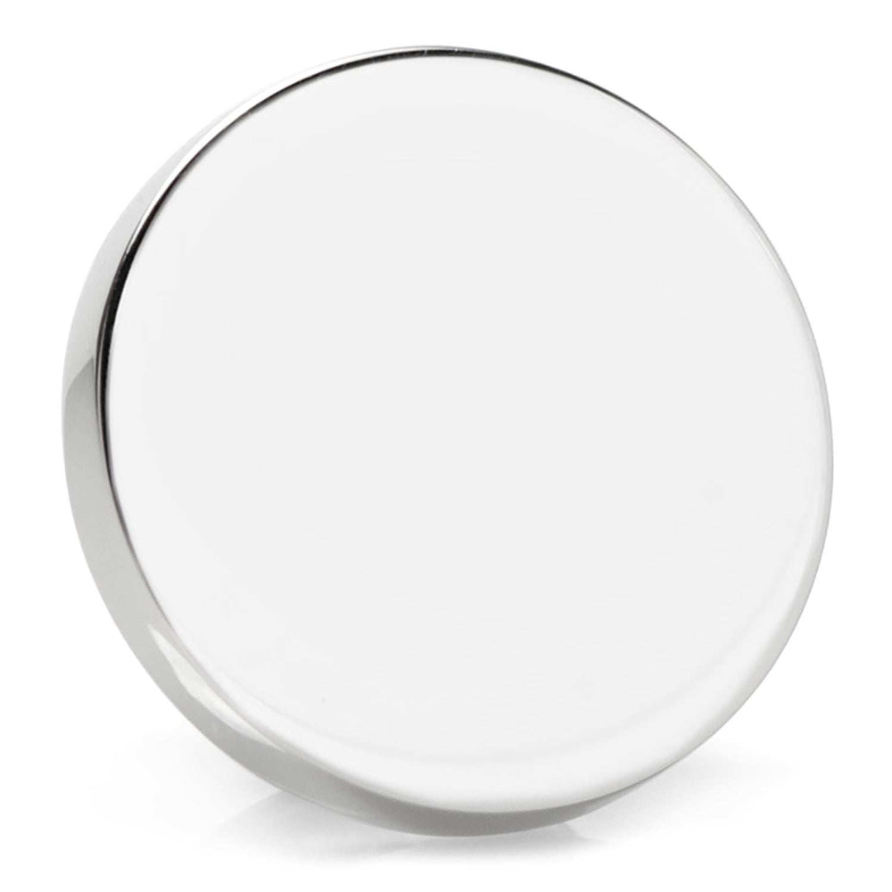 Stainless Steel Engravable Round Infinity Lapel Pin - Cufflinks.com - Flyclothing LLC