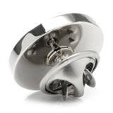 Stainless Steel Engravable Round Infinity Tie Tac