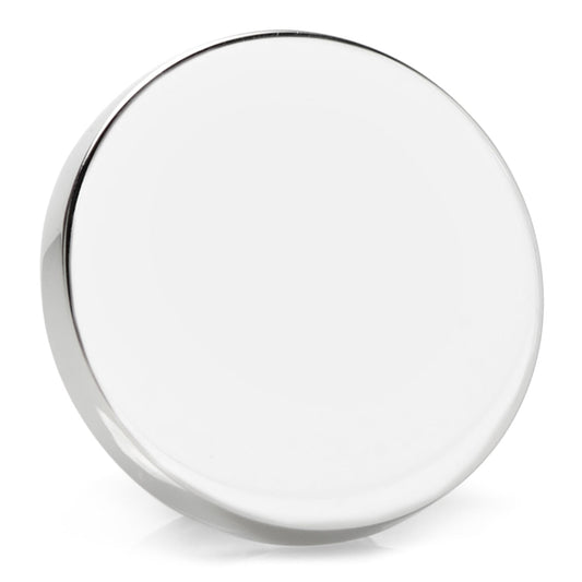 Stainless Steel Engravable Round Infinity Tie Tac