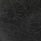 Black Floral Men's Tie
