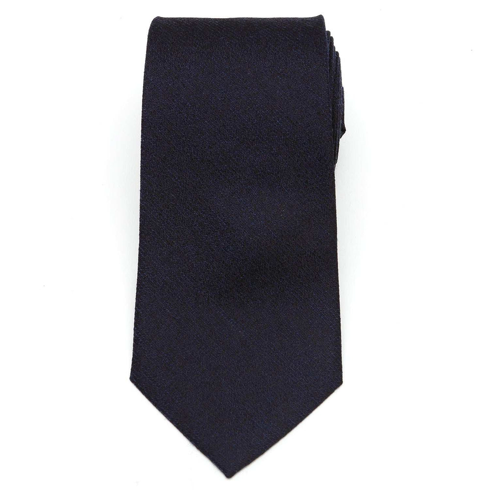 Heathered Blue Wool Men's Tie - Cufflinks.com - Flyclothing LLC