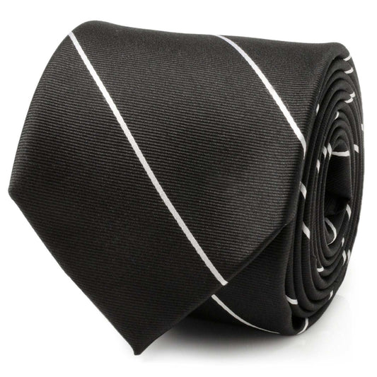 Classic Black Striped Silk Men's Tie - Cufflinks.com - Flyclothing LLC