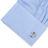 Gray Cat's Eye Bridged Cufflinks - Cufflinks.com - Flyclothing LLC