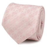 Pink Art Deco Men's Tie - Cufflinks.com - Flyclothing LLC