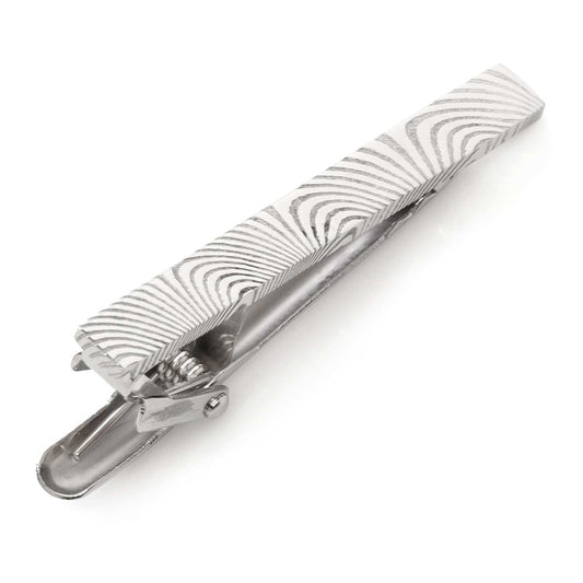 Damascus Stainless Steel Tie Clip - Cufflinks.com - Flyclothing LLC