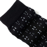 Dot Patterned Black Men's Socks - Cufflinks.com - Flyclothing LLC