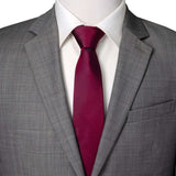 Red Pin Dot Men's Tie