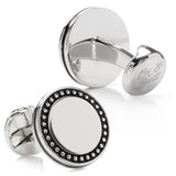 Engravable Studded Cufflinks - Cufflinks.com - Flyclothing LLC