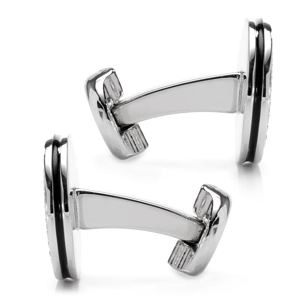 Engravable Studded Cufflinks - Cufflinks.com - Flyclothing LLC
