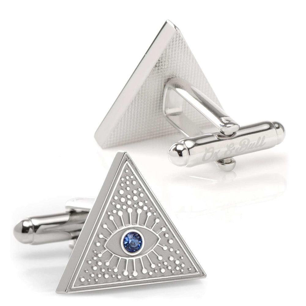 Evil Eye Amulet Cufflinks - Cufflinks.com - Flyclothing LLC