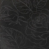 Black Floral Tie and Pocket Square Gift Set - Cufflinks.com - Flyclothing LLC