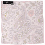 Floral Blush Paisley Pocket Square - Cufflinks.com - Flyclothing LLC
