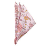 Floral Blush Paisley Pocket Square - Cufflinks.com - Flyclothing LLC