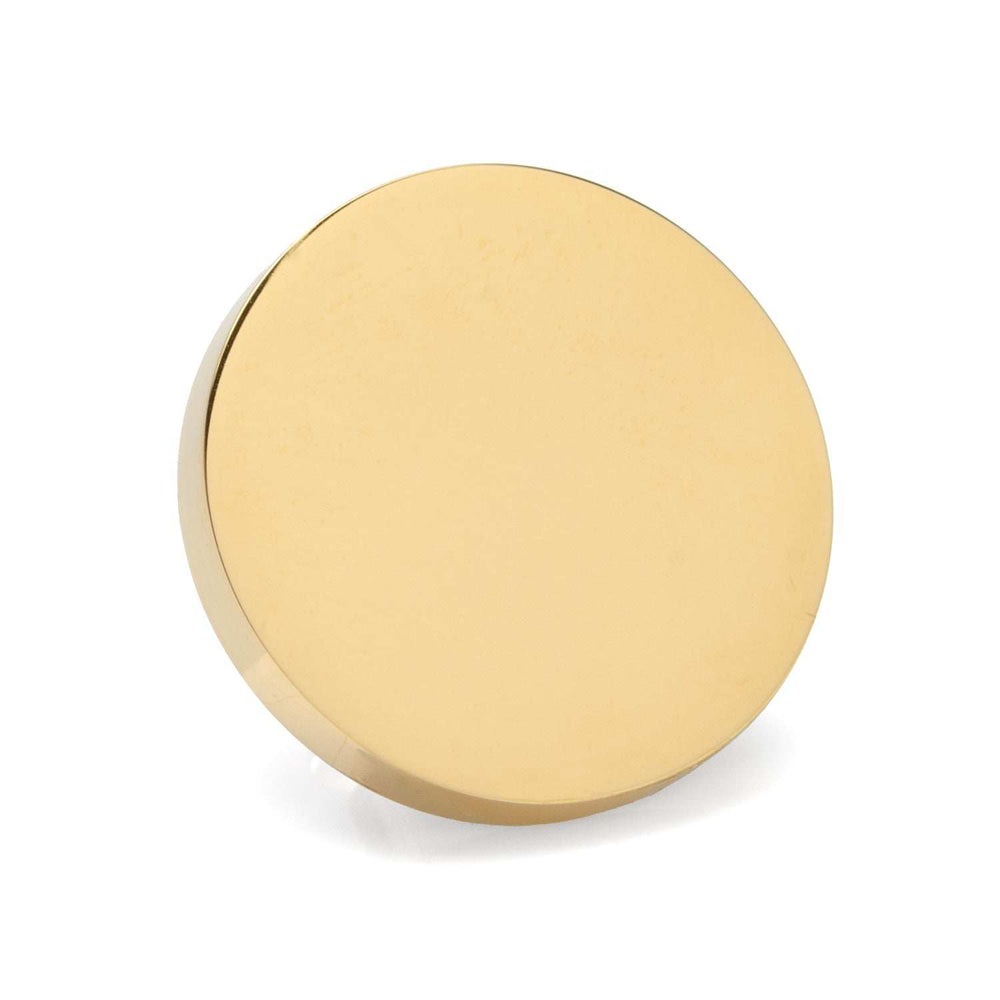 Gold Stainless Steel Round Infinity Engravable Lapel Pin - Cufflinks.com - Flyclothing LLC