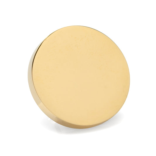 Gold Stainless Steel Round Infinity Engravable Lapel Pin