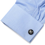 3D Black Gear Shifter Cufflinks - Cufflinks.com - Flyclothing LLC