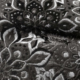 Kaleido Floral Charcoal Men's Bow Tie - Cufflinks.com - Flyclothing LLC