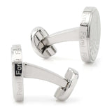 Golf Fore Silver Cufflinks - Cufflinks.com - Flyclothing LLC