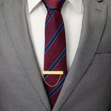 Stainless Steel Gold Chain Tie Clip - Cufflinks.com - Flyclothing LLC
