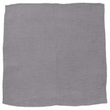 Gray Linen Pocket Square - Cufflinks.com - Flyclothing LLC