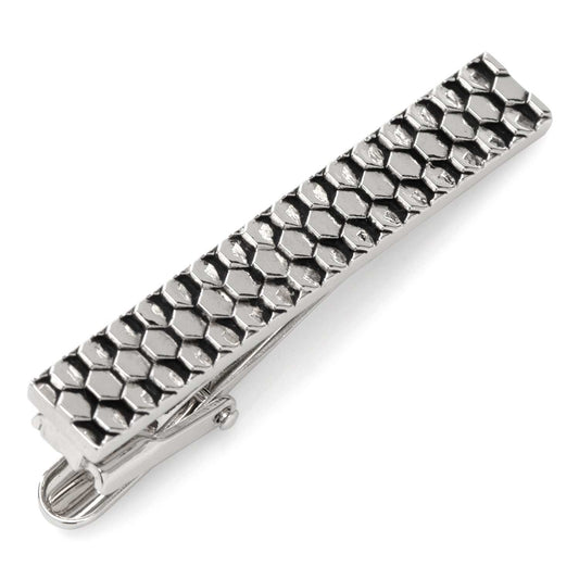 Honeycomb Tie Clip - Cufflinks.com - Flyclothing LLC