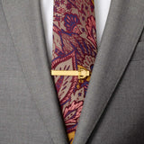 Horse Bit Gold Stainless Steel Tie Bar - Cufflinks.com - Flyclothing LLC