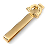 Horse Bit Gold Stainless Steel Tie Bar - Cufflinks.com - Flyclothing LLC