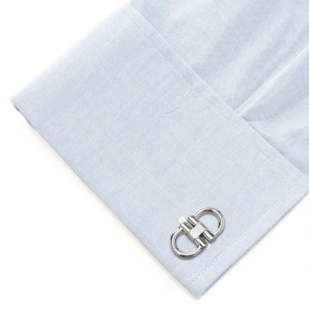 Horse Bit Stainless Steel 5-Stud Set - Cufflinks.com - Flyclothing LLC