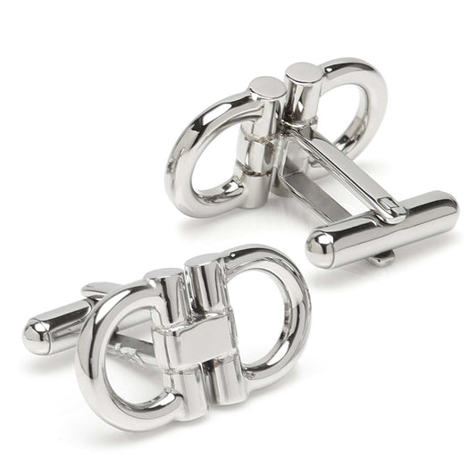 Horse Bit Stainless Steel Cufflinks - Cufflinks.com - Flyclothing LLC