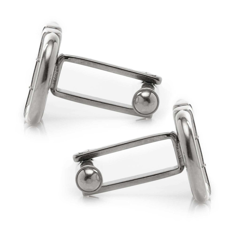 Horse Bit Stainless Steel Cufflinks - Cufflinks.com - Flyclothing LLC