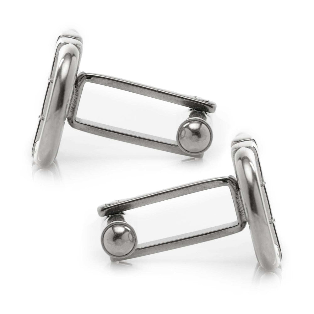 Horse Bit Stainless Steel Cufflinks - Cufflinks.com - Flyclothing LLC