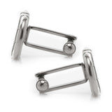 Horse Bit Stainless Steel Cufflinks - Cufflinks.com - Flyclothing LLC