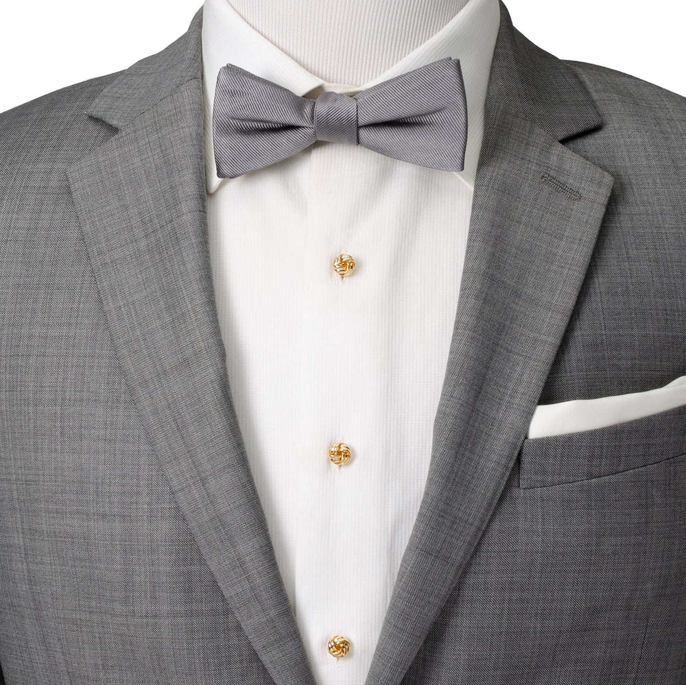 Gold Knot 5-Studs - Cufflinks.com - Flyclothing LLC