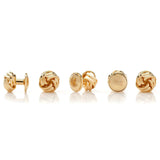 Gold Knot 5-Studs - Cufflinks.com - Flyclothing LLC