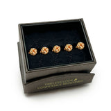Gold Knot 5-Studs - Cufflinks.com - Flyclothing LLC