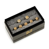 Gold Knot 5-Stud Set - Cufflinks.com - Flyclothing LLC