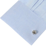 Silver Knot 5-Stud Set - Cufflinks.com - Flyclothing LLC