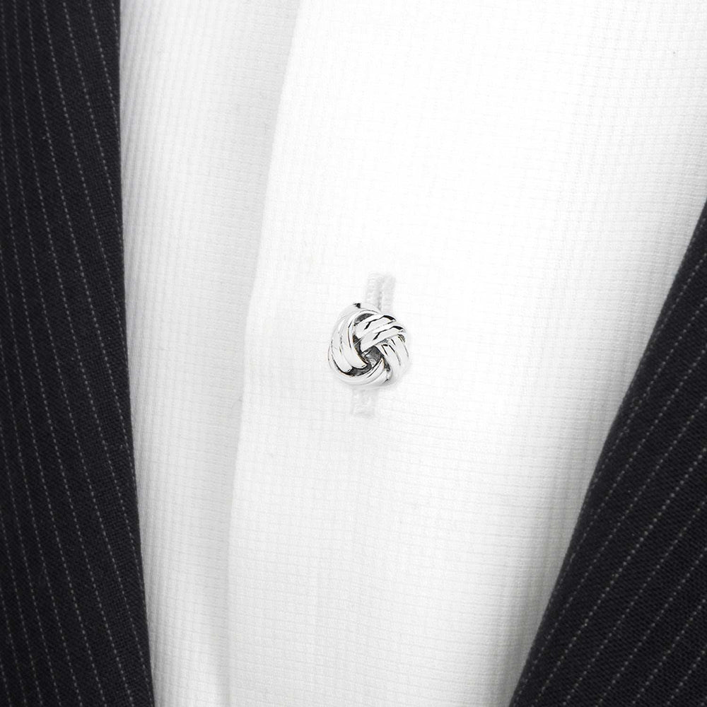 Silver Knot 5-Studs - Cufflinks.com - Flyclothing LLC