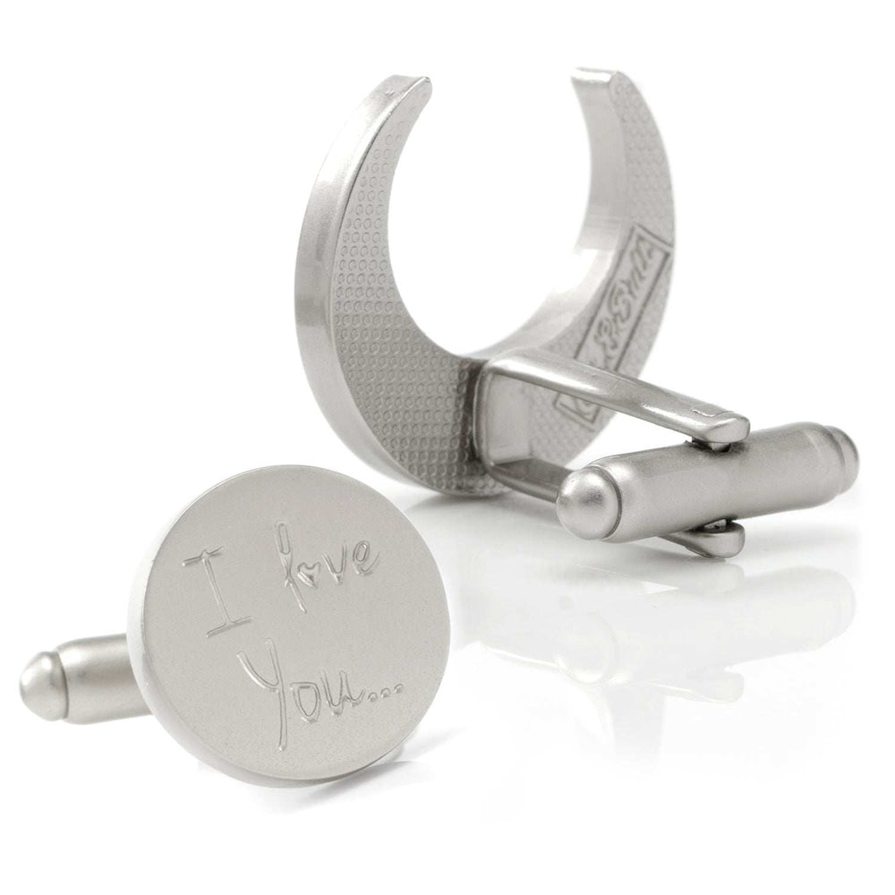 Love You to the Moon and Back Cufflinks - Cufflinks.com - Flyclothing LLC
